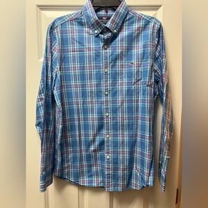 Vineyard Vines Men’s Slim Fit Whale Shirt Size Medium